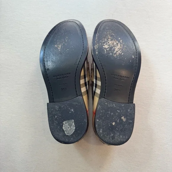 Burberry Plaid Loafers - Picture 6 of 7